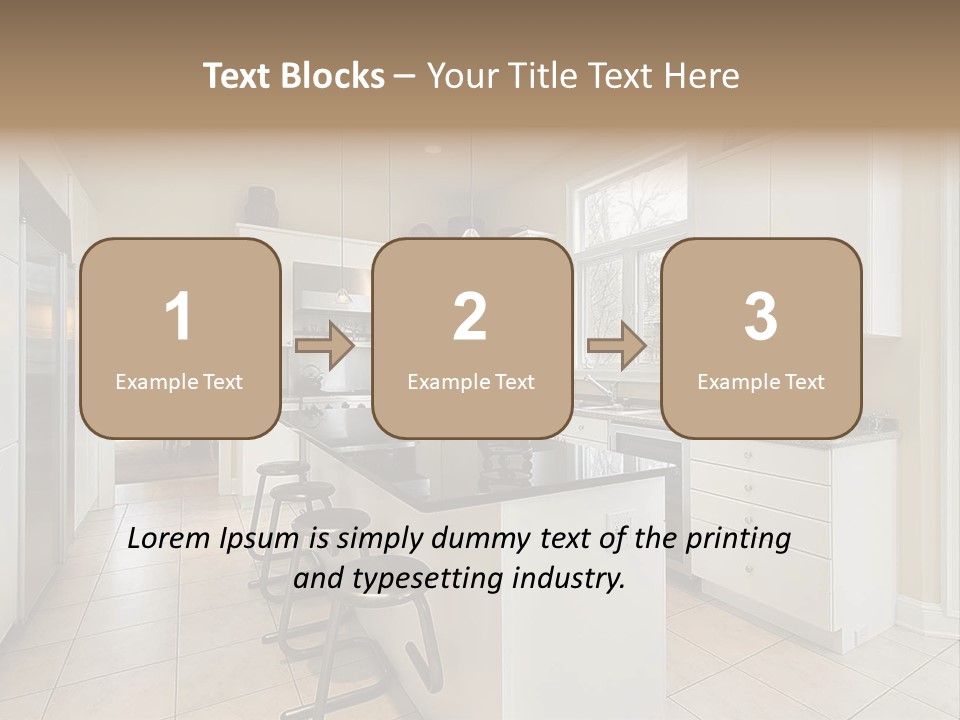 Stove Luxury Family PowerPoint Template