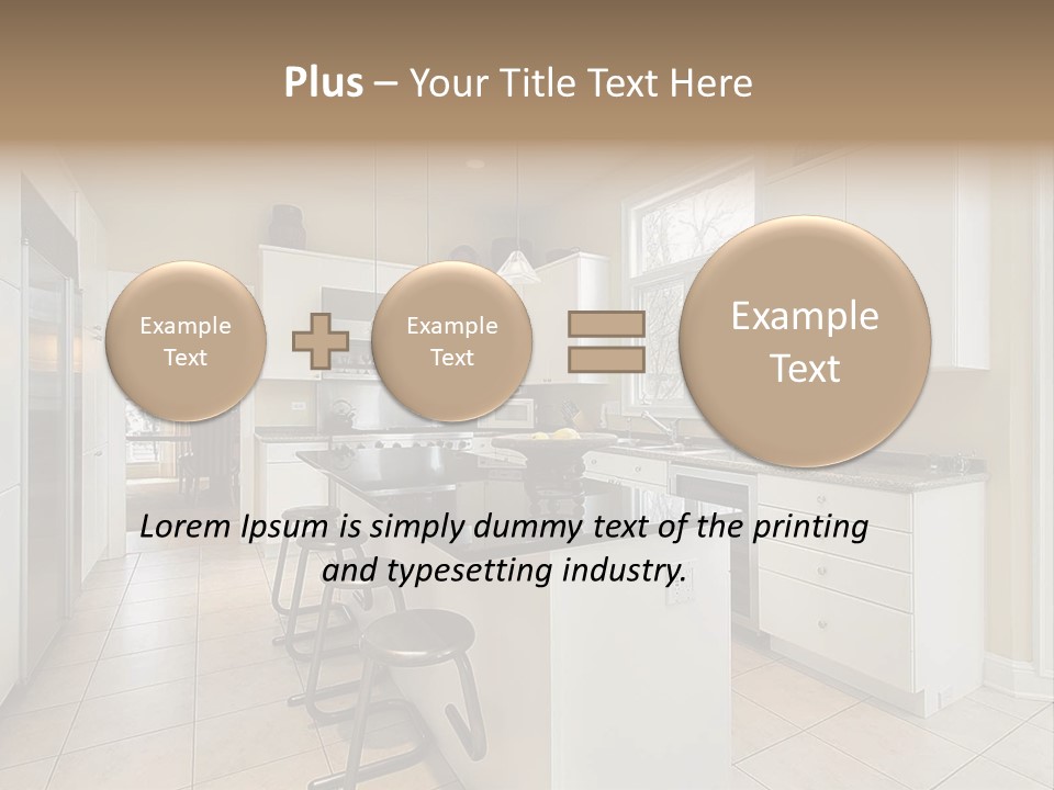 Stove Luxury Family PowerPoint Template