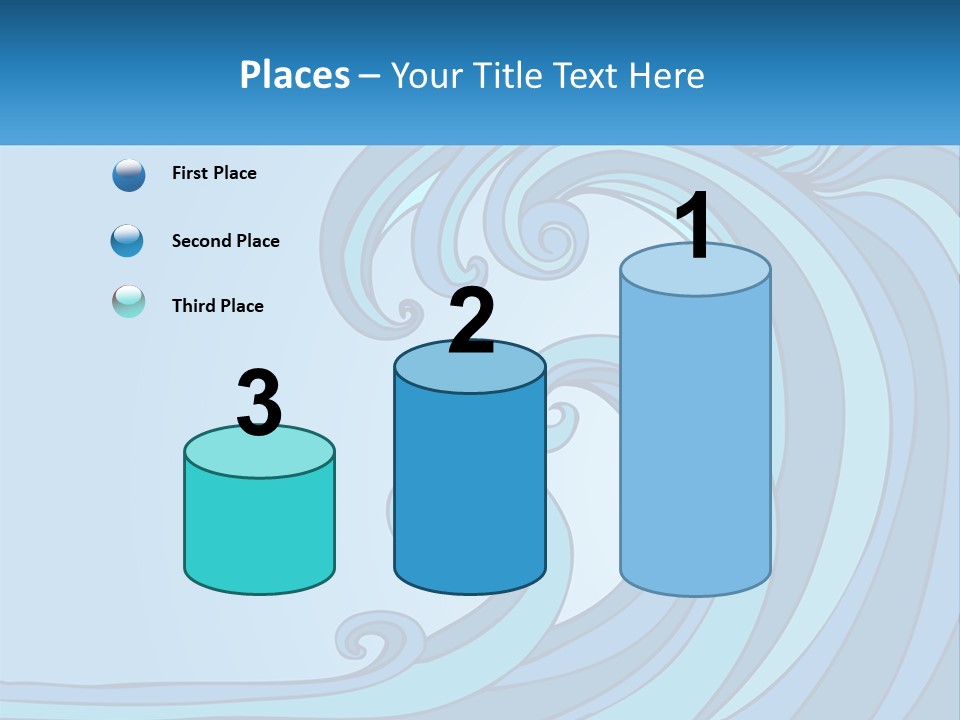 Illustration Tidal Giant PowerPoint Template