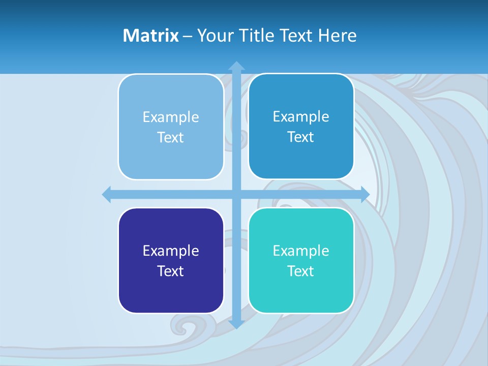 Illustration Tidal Giant PowerPoint Template