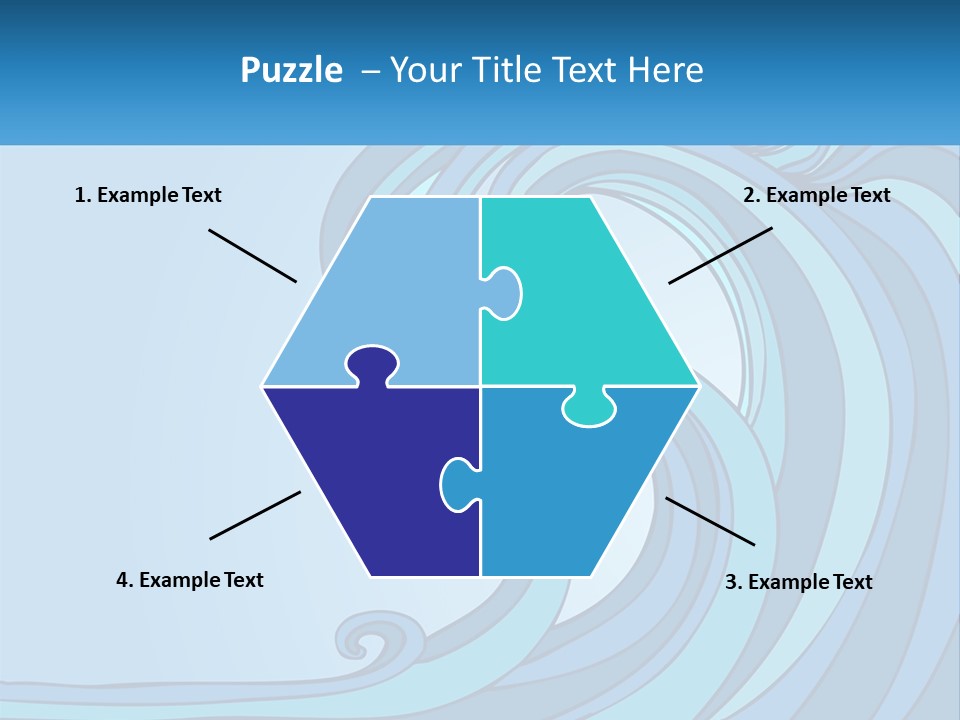 Illustration Tidal Giant PowerPoint Template