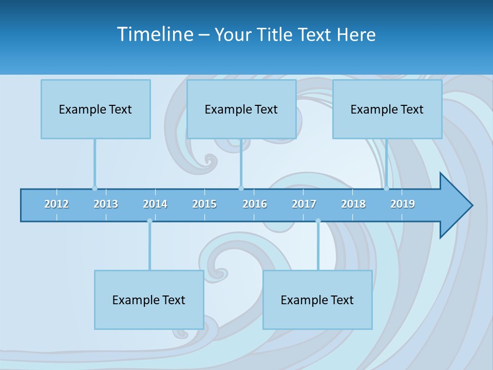 Illustration Tidal Giant PowerPoint Template