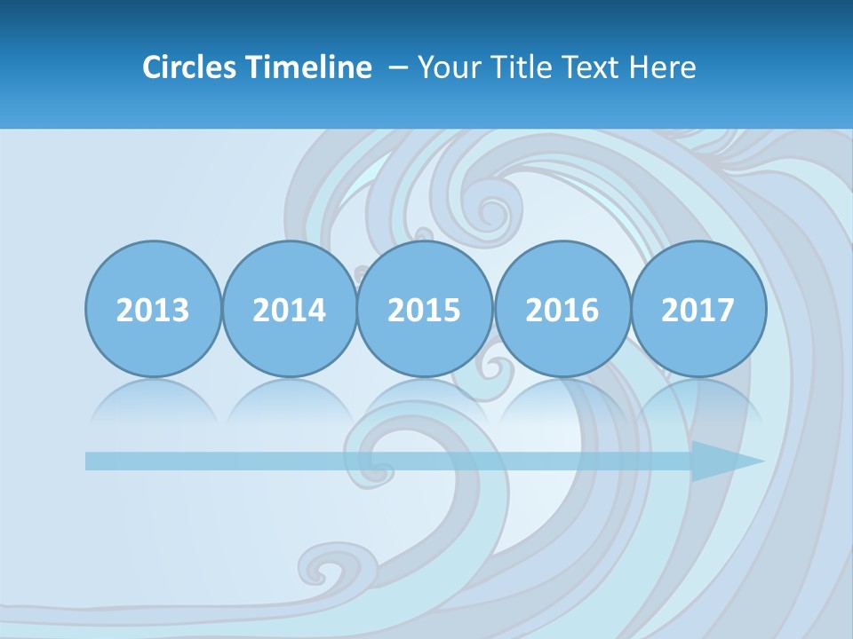 Illustration Tidal Giant PowerPoint Template