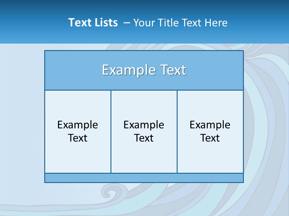 Illustration Tidal Giant PowerPoint Template