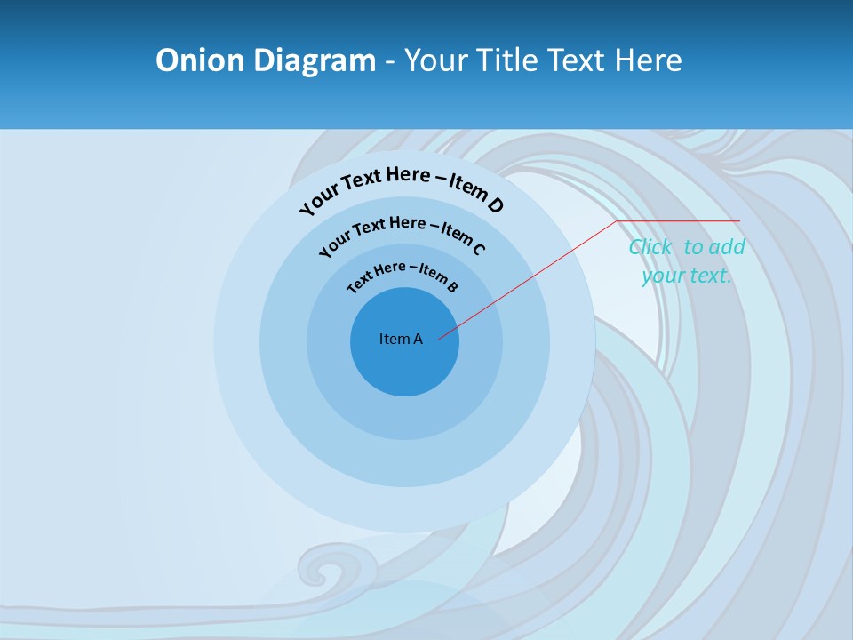 Illustration Tidal Giant PowerPoint Template