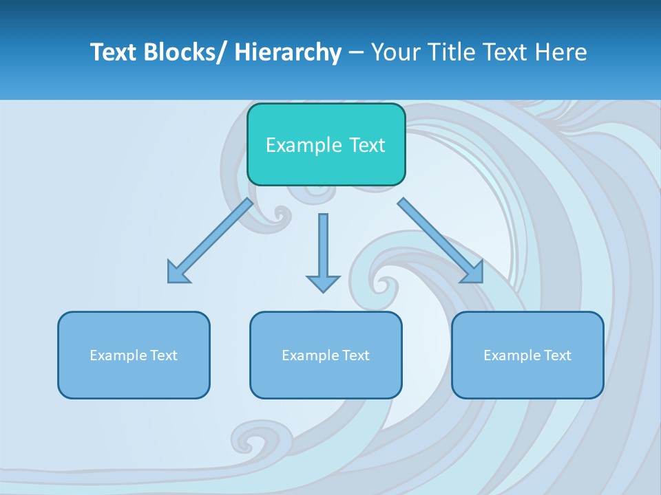 Illustration Tidal Giant PowerPoint Template
