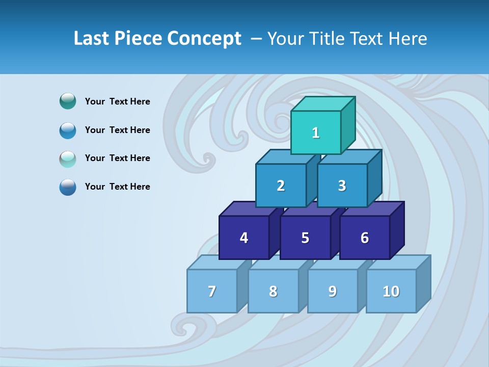 Illustration Tidal Giant PowerPoint Template