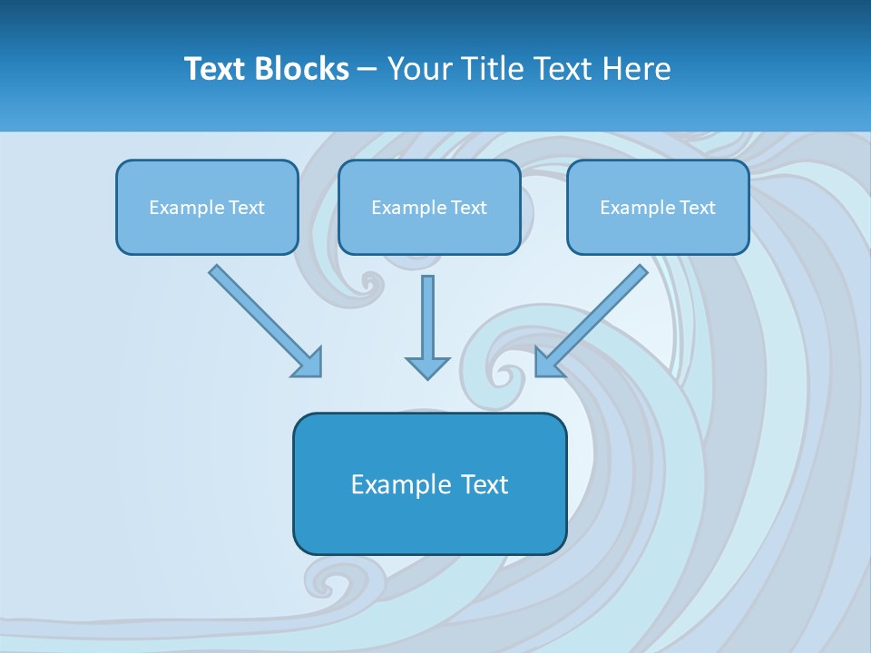 Illustration Tidal Giant PowerPoint Template