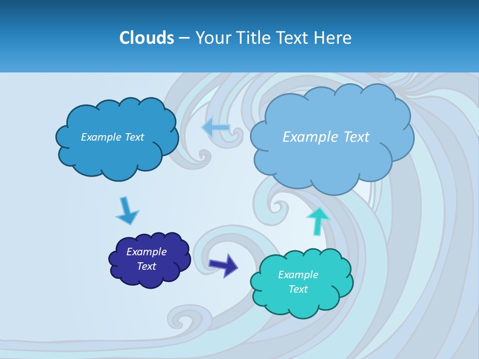 Illustration Tidal Giant PowerPoint Template