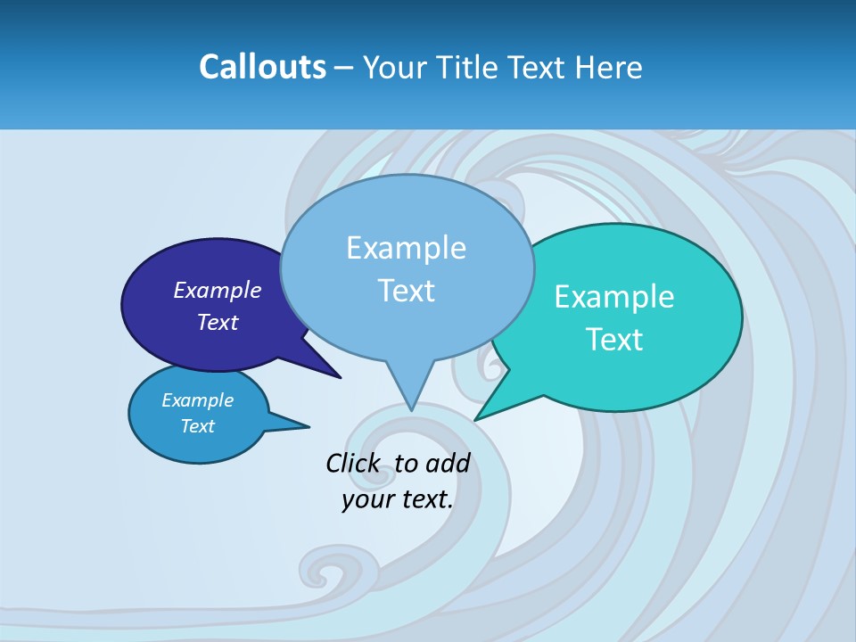 Illustration Tidal Giant PowerPoint Template