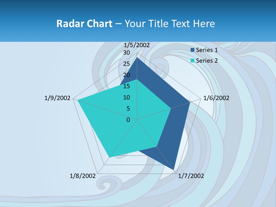 Illustration Tidal Giant PowerPoint Template