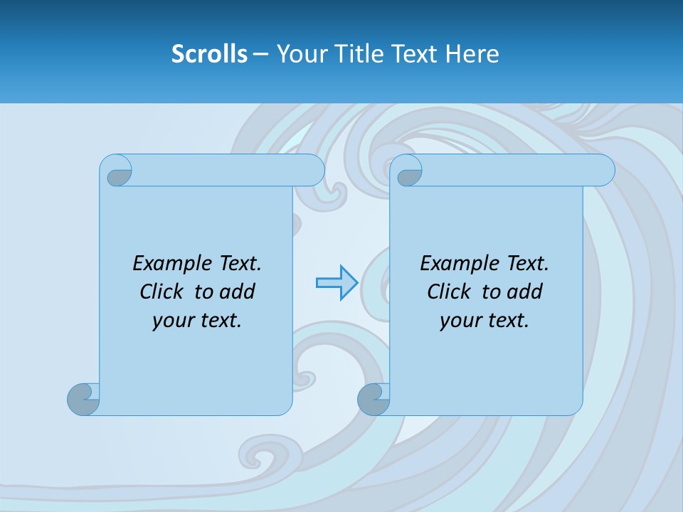 Illustration Tidal Giant PowerPoint Template