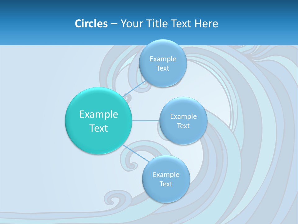 Illustration Tidal Giant PowerPoint Template
