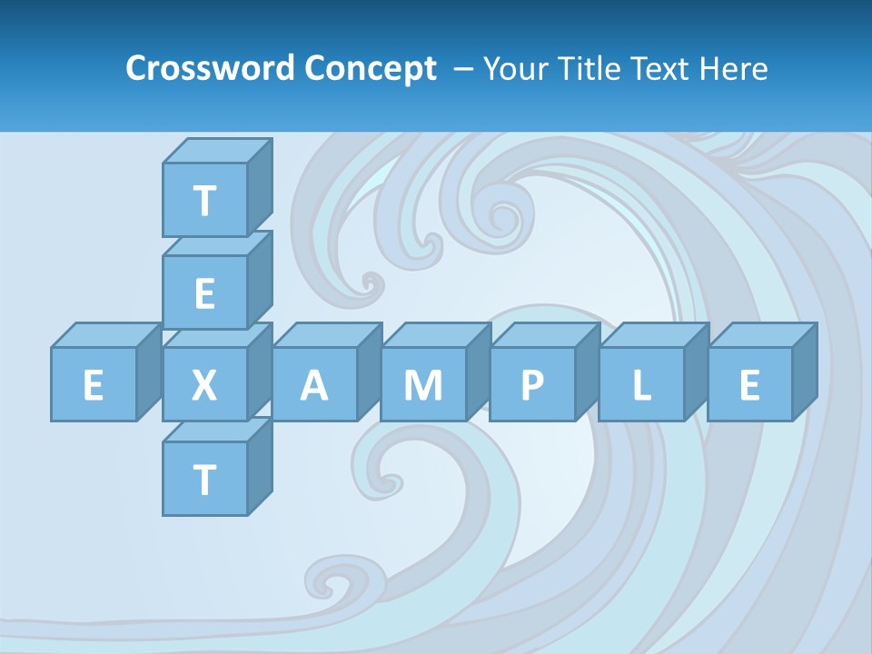Illustration Tidal Giant PowerPoint Template