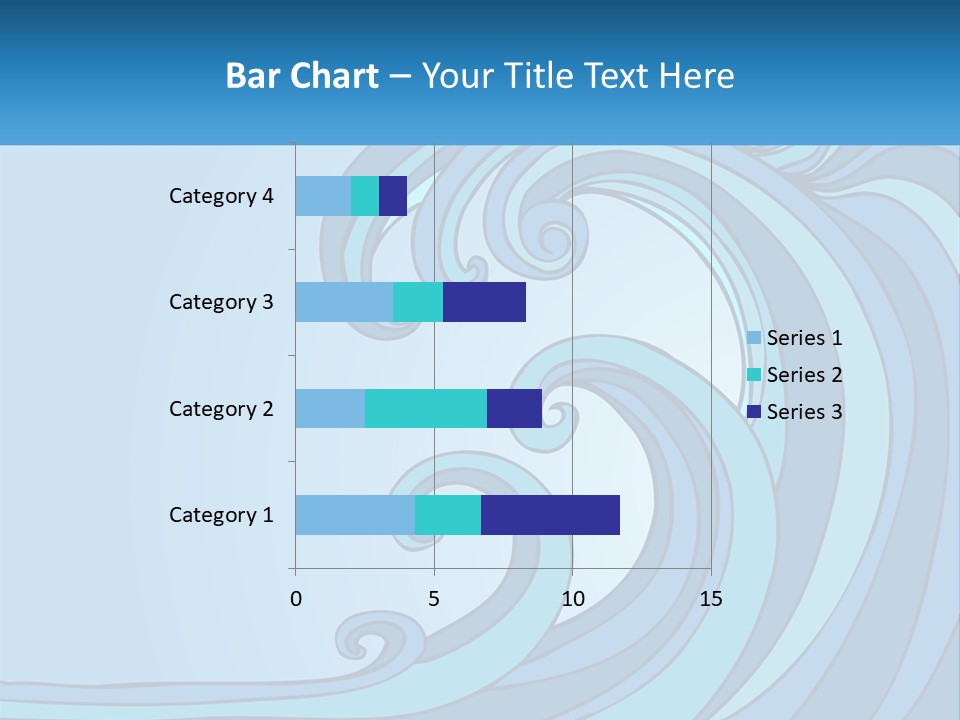 Illustration Tidal Giant PowerPoint Template