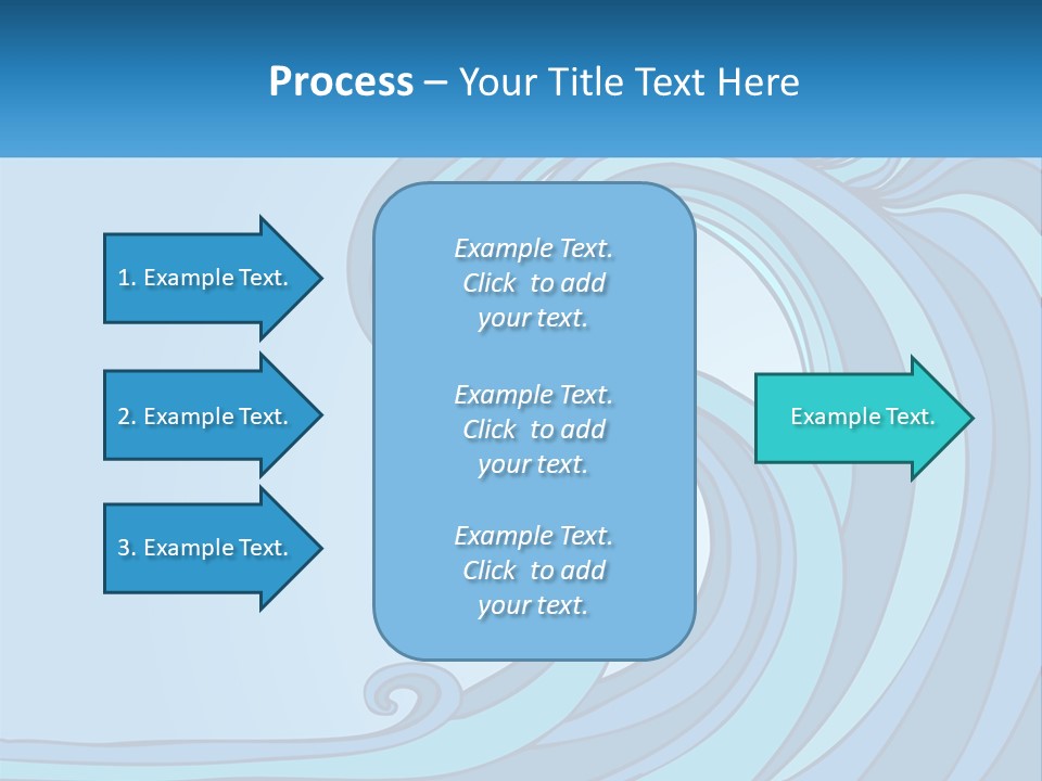 Illustration Tidal Giant PowerPoint Template