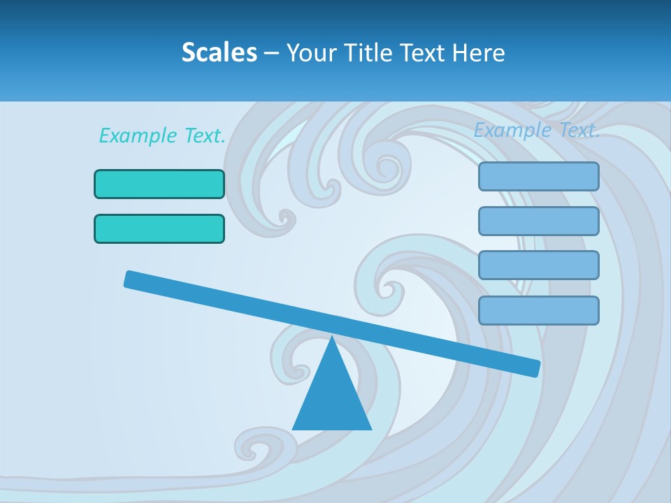 Illustration Tidal Giant PowerPoint Template