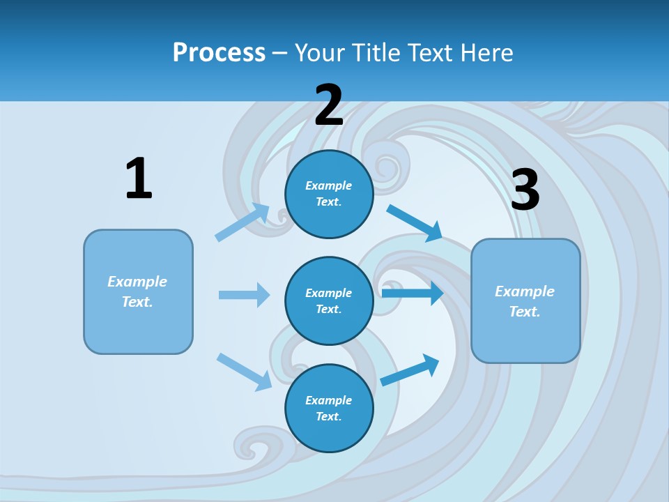 Illustration Tidal Giant PowerPoint Template