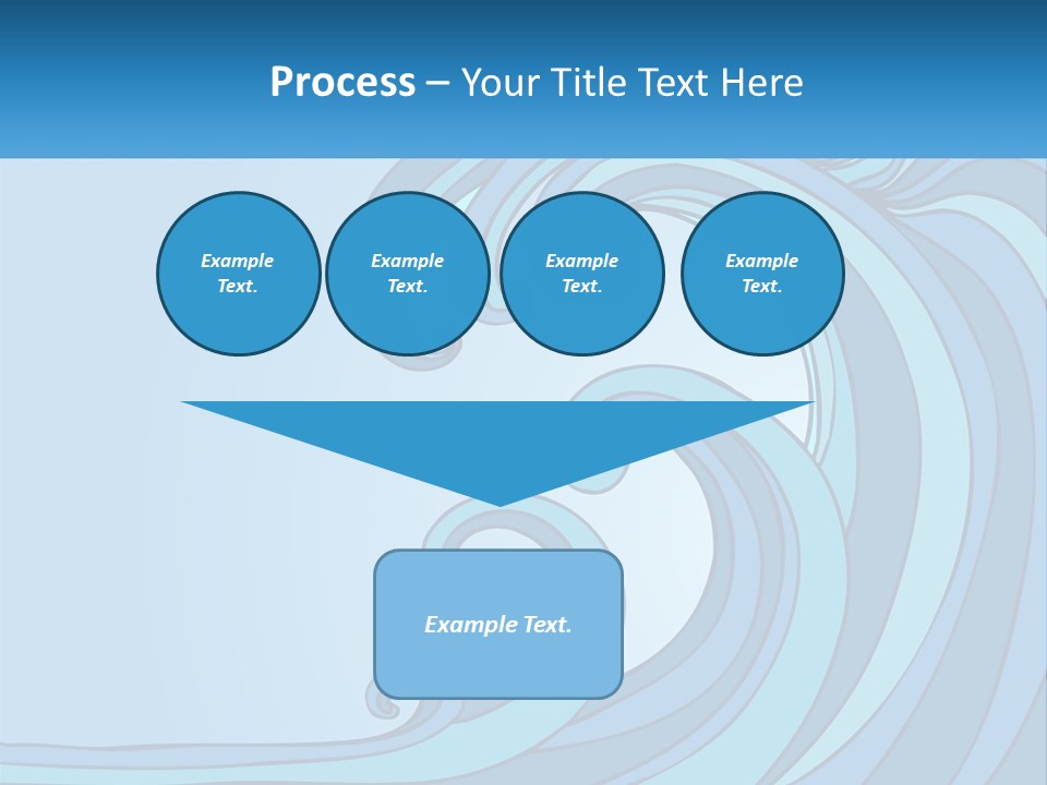 Illustration Tidal Giant PowerPoint Template