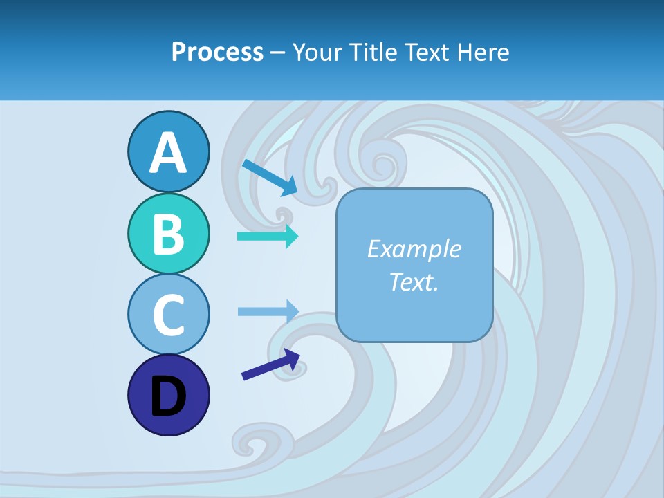 Illustration Tidal Giant PowerPoint Template