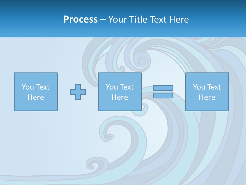 Illustration Tidal Giant PowerPoint Template