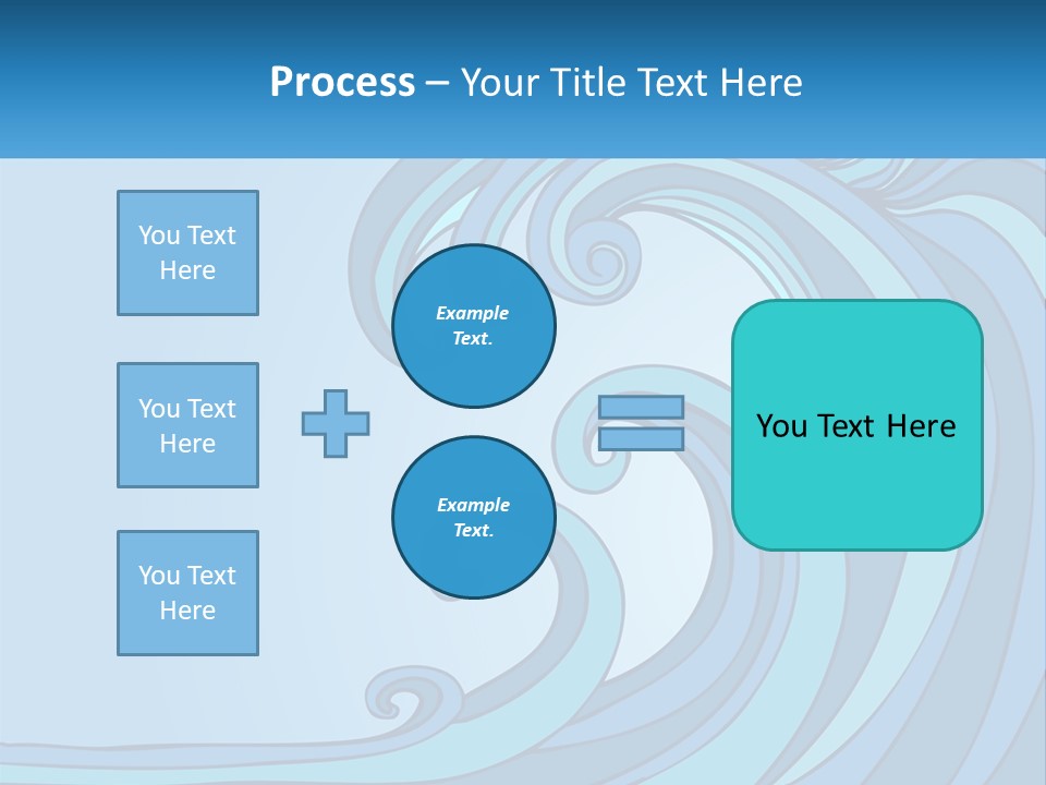 Illustration Tidal Giant PowerPoint Template