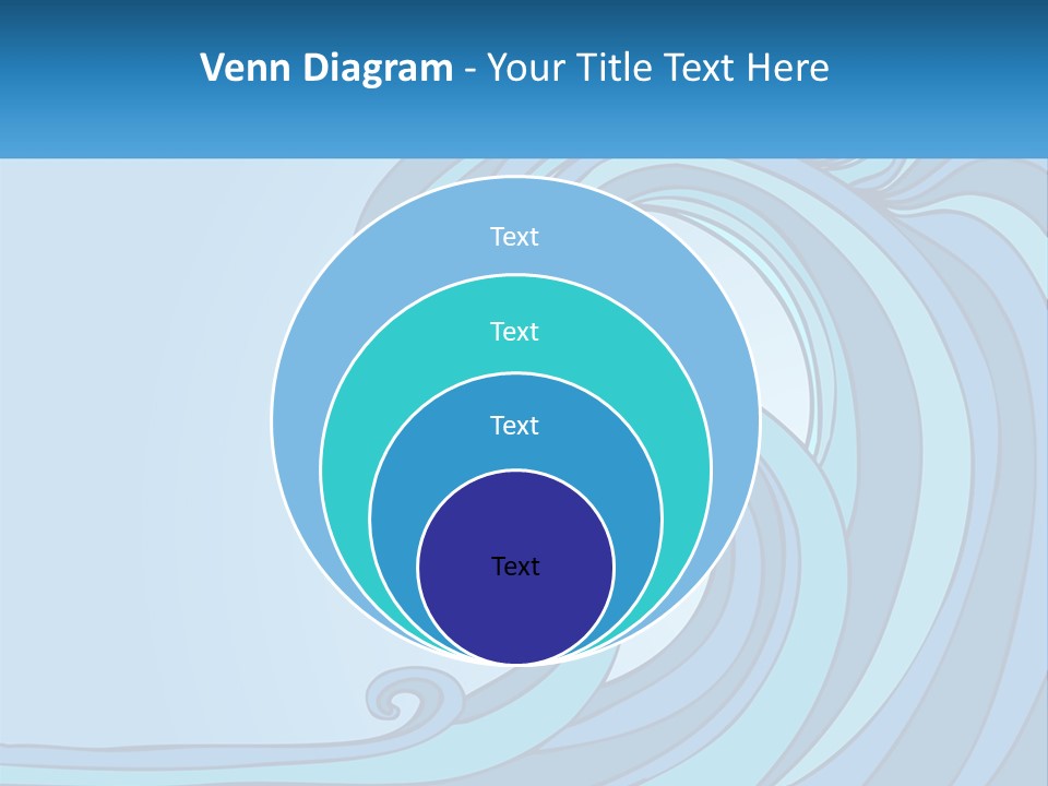 Illustration Tidal Giant PowerPoint Template
