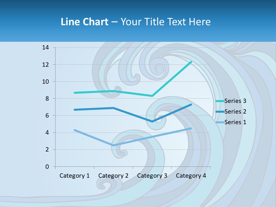 Illustration Tidal Giant PowerPoint Template