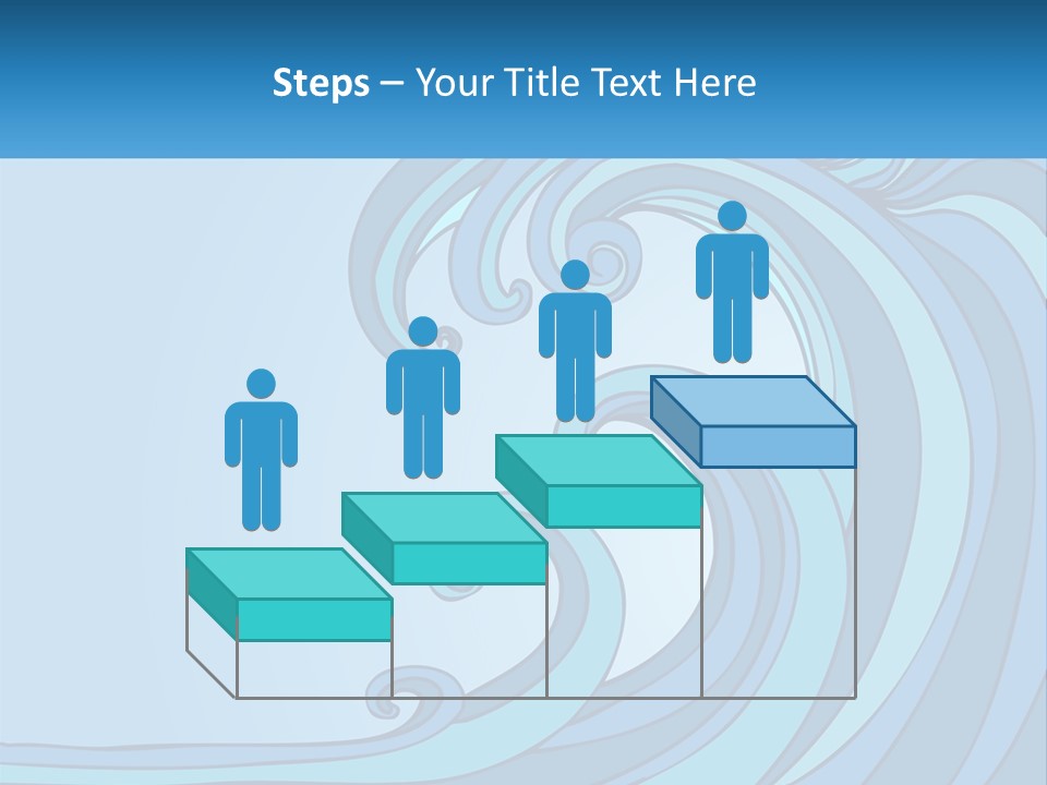 Illustration Tidal Giant PowerPoint Template
