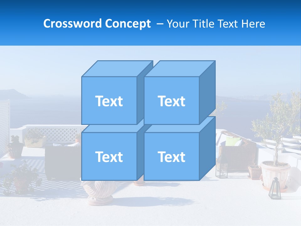 House Table Chair PowerPoint Template