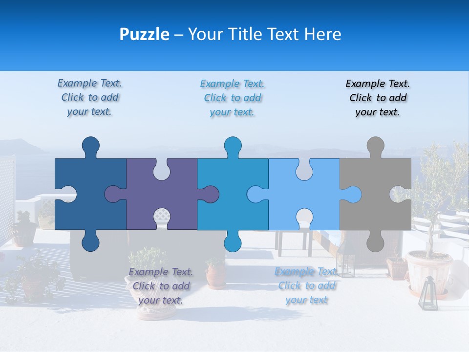 House Table Chair PowerPoint Template