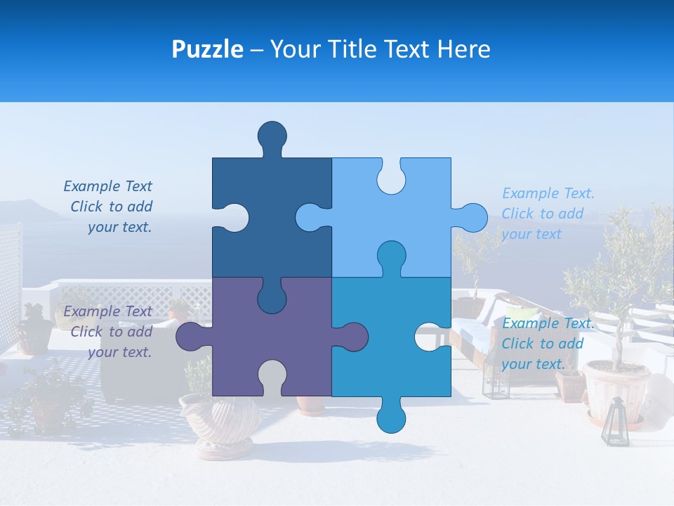 House Table Chair PowerPoint Template