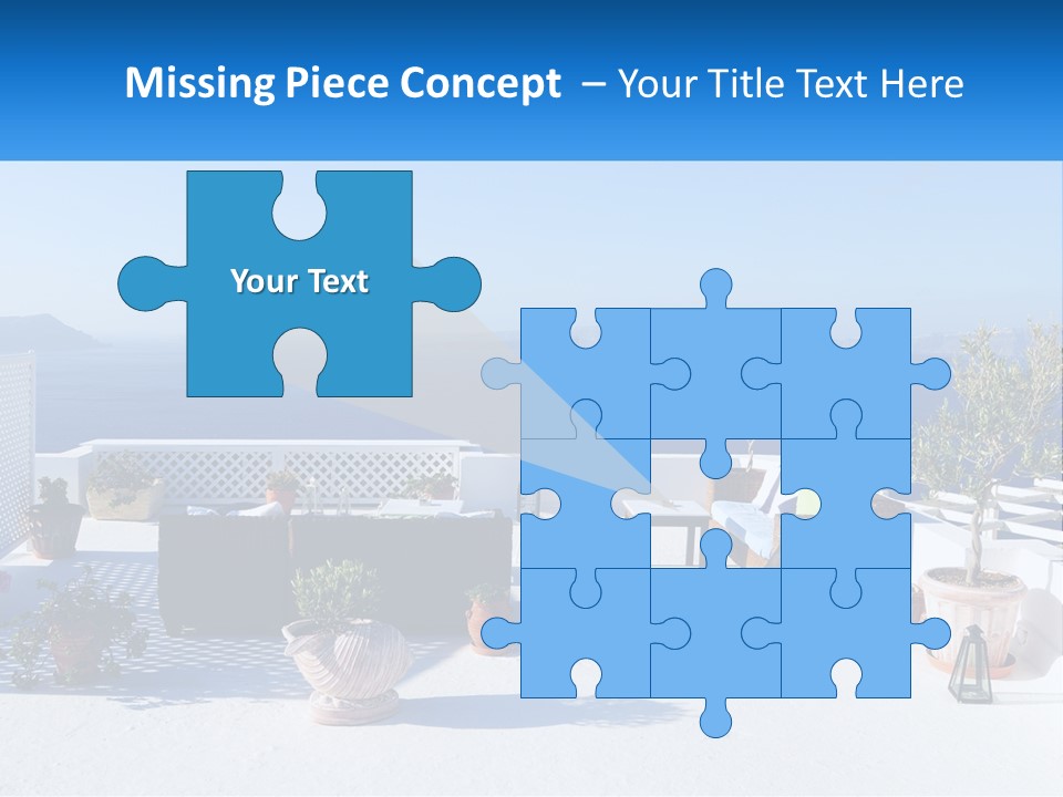 House Table Chair PowerPoint Template