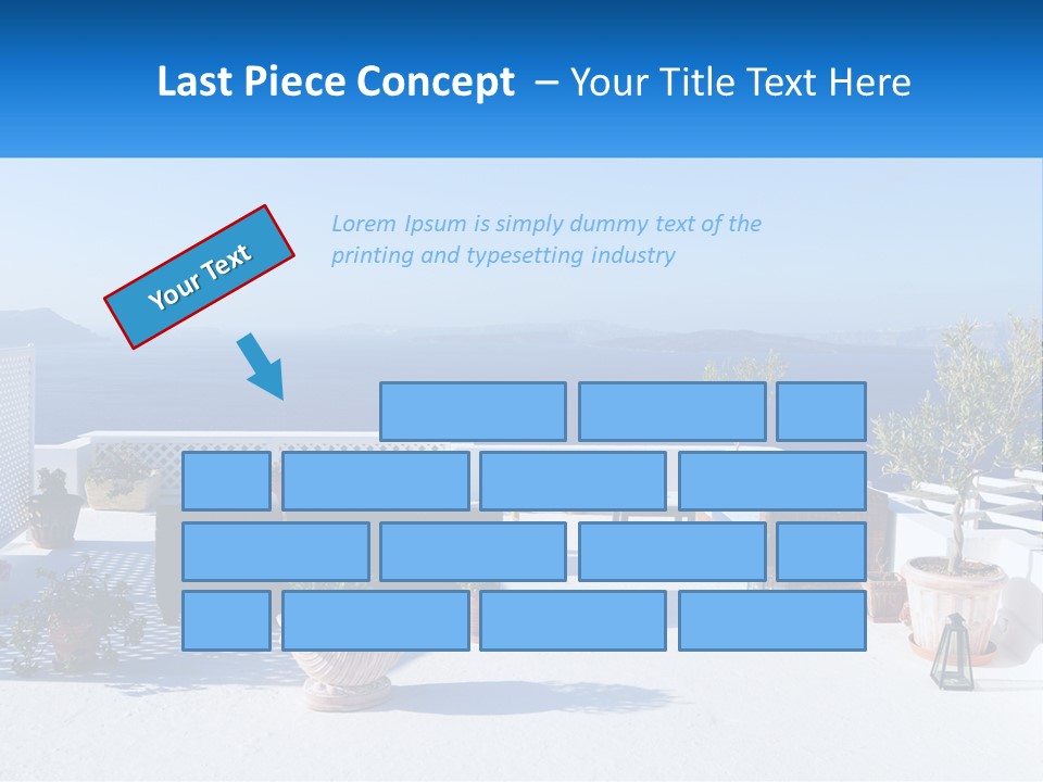 House Table Chair PowerPoint Template