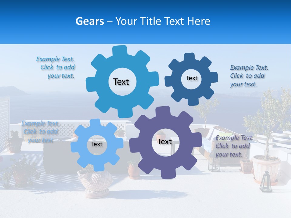 House Table Chair PowerPoint Template