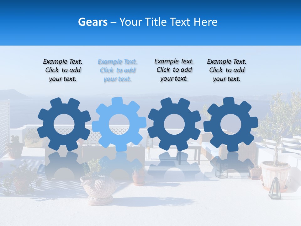 House Table Chair PowerPoint Template