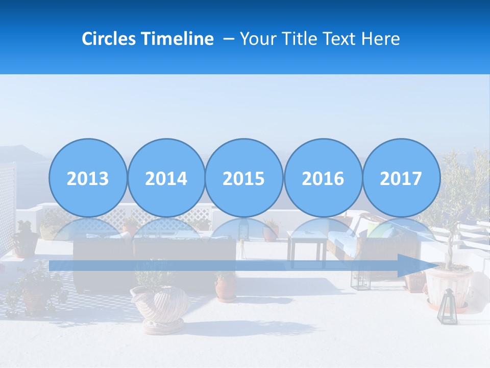 House Table Chair PowerPoint Template