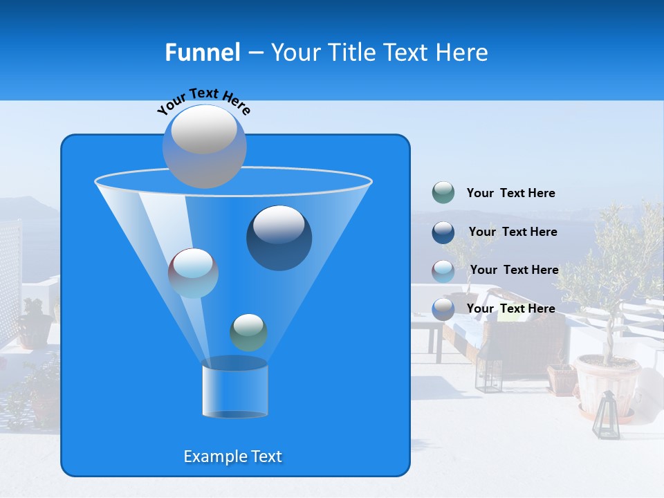 House Table Chair PowerPoint Template