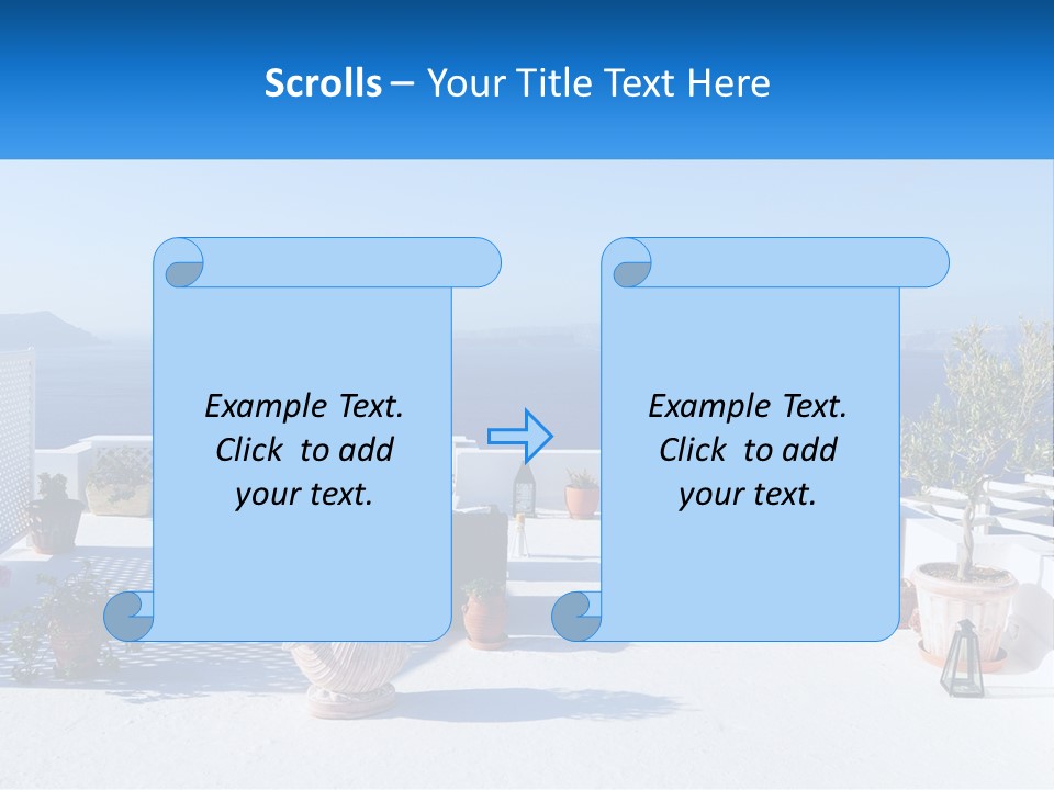 House Table Chair PowerPoint Template