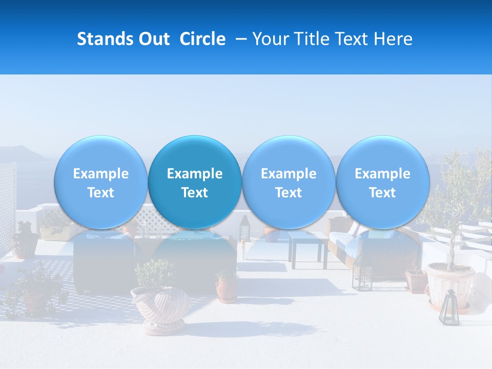 House Table Chair PowerPoint Template