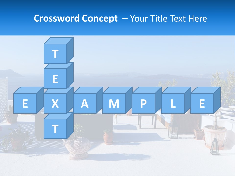 House Table Chair PowerPoint Template