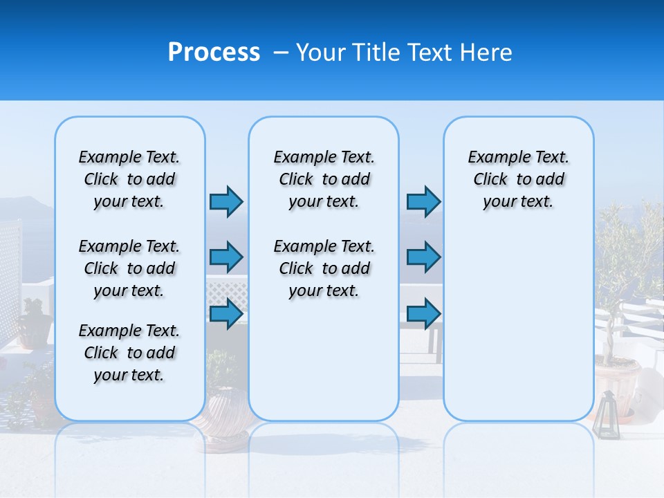 House Table Chair PowerPoint Template