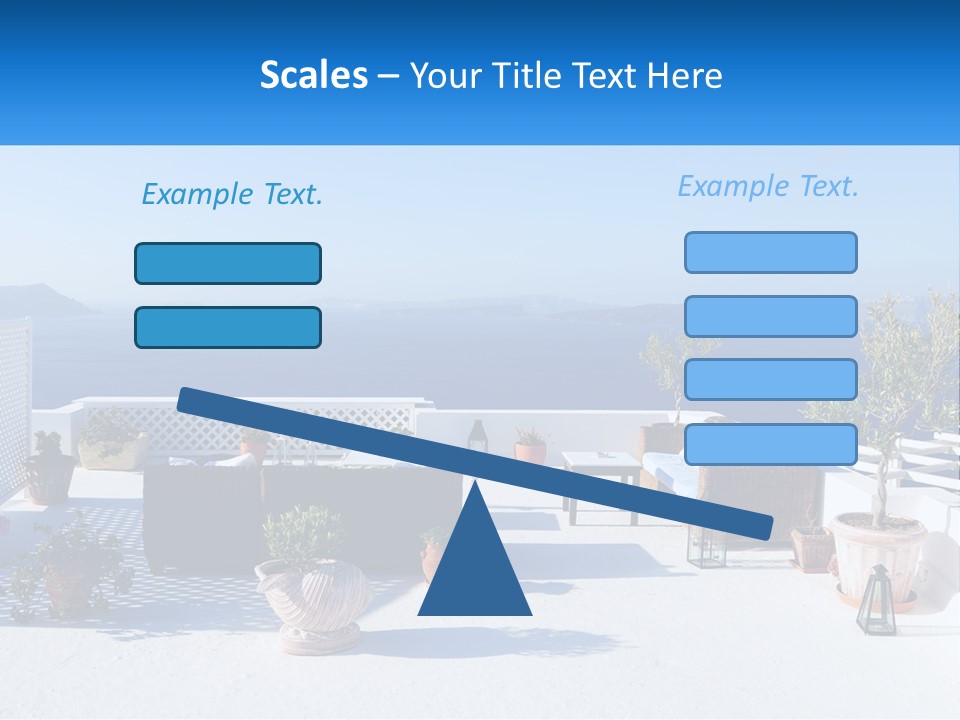House Table Chair PowerPoint Template