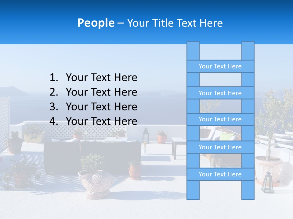 House Table Chair PowerPoint Template