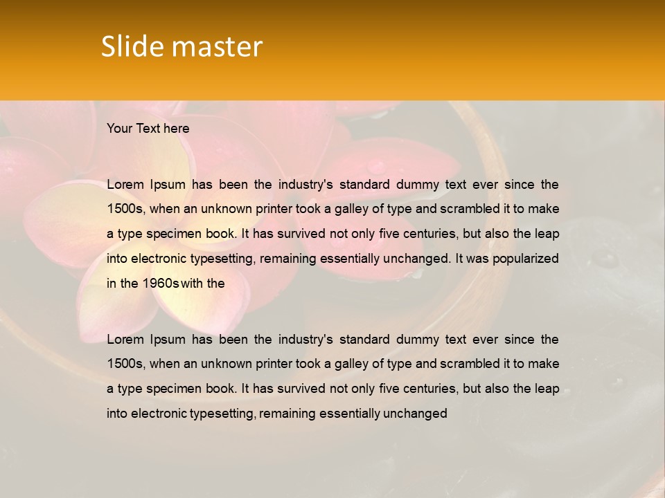 Spa Beauty Herbal PowerPoint Template