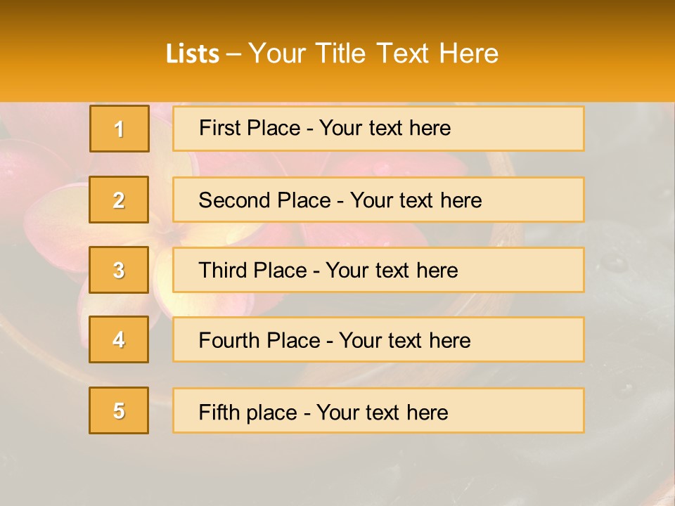Spa Beauty Herbal PowerPoint Template