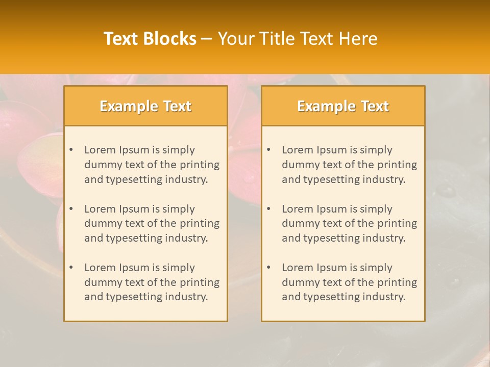 Spa Beauty Herbal PowerPoint Template