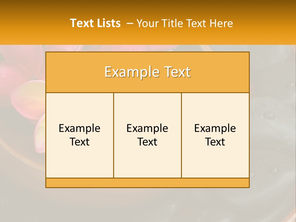 Spa Beauty Herbal PowerPoint Template