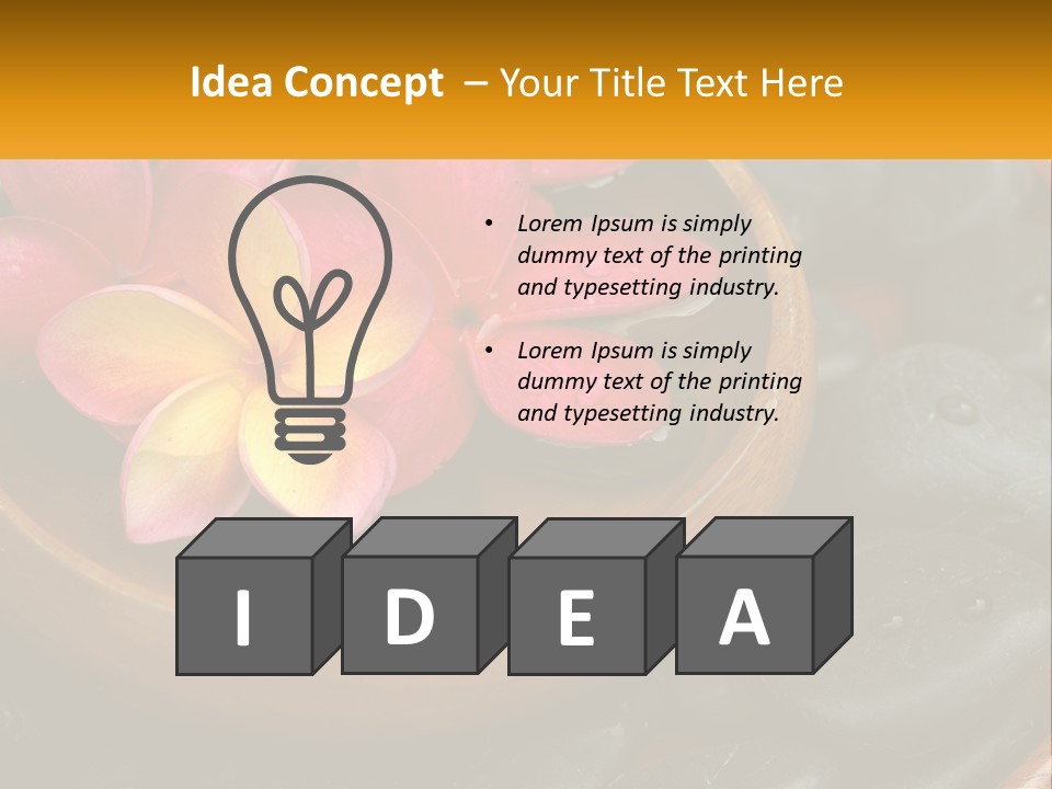 Spa Beauty Herbal PowerPoint Template