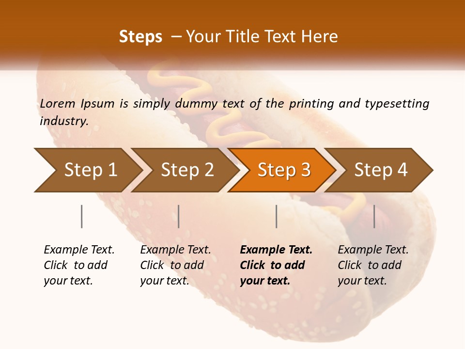 Summer Grilled Delicious PowerPoint Template